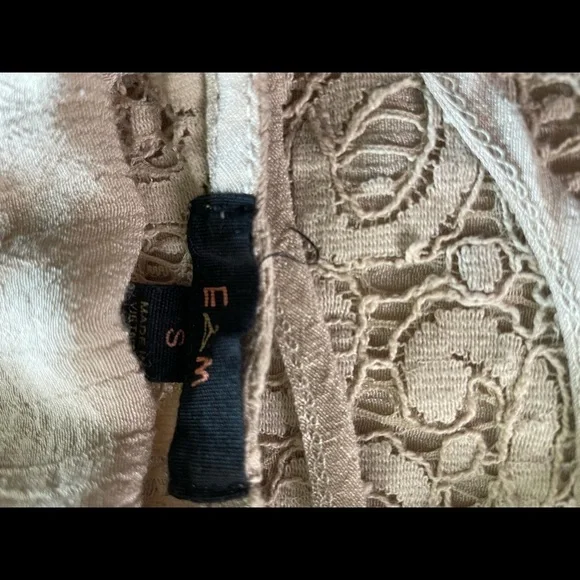 Women Beige Blouse - Picture 2 of 4